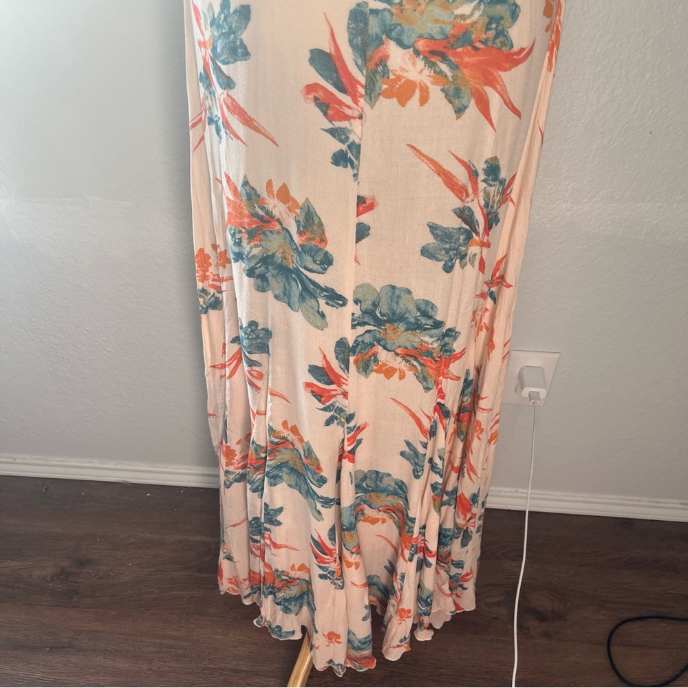 Free People Hibiscus Floral Star Chasing Maxi Dress Size Small - Picture 12 of 16